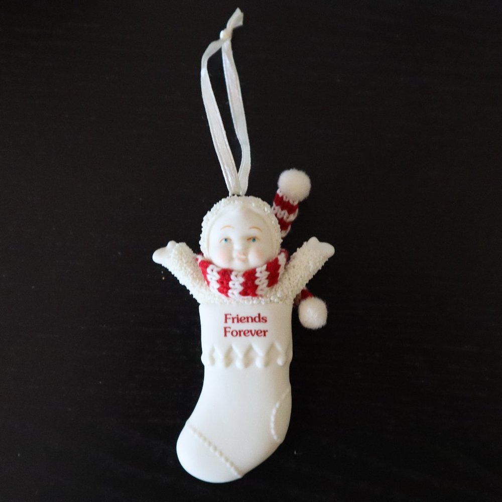 Department 56 Snowbabies Christmas Ornament Friends Forever